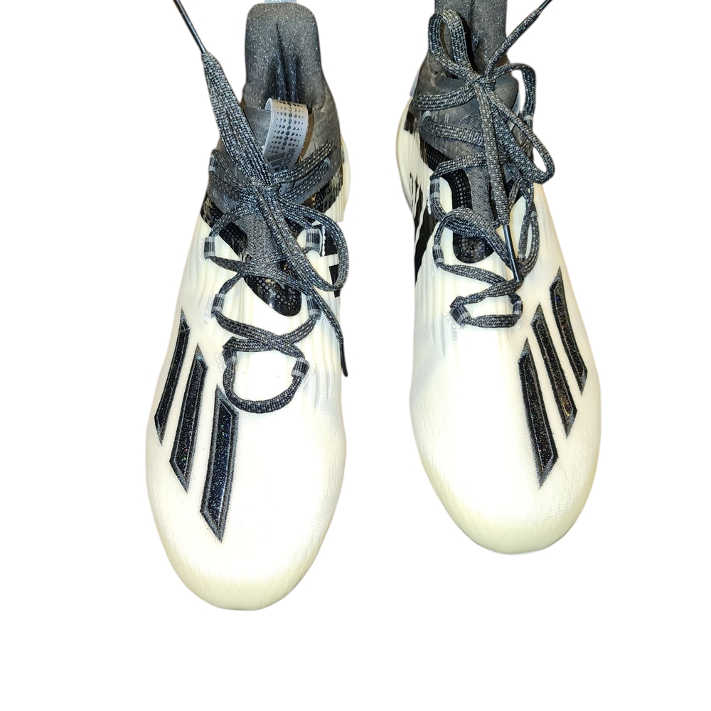 NWOT Adidas Men's 8 Or Women's 9 White and Black Athletic Shoes UNISEX